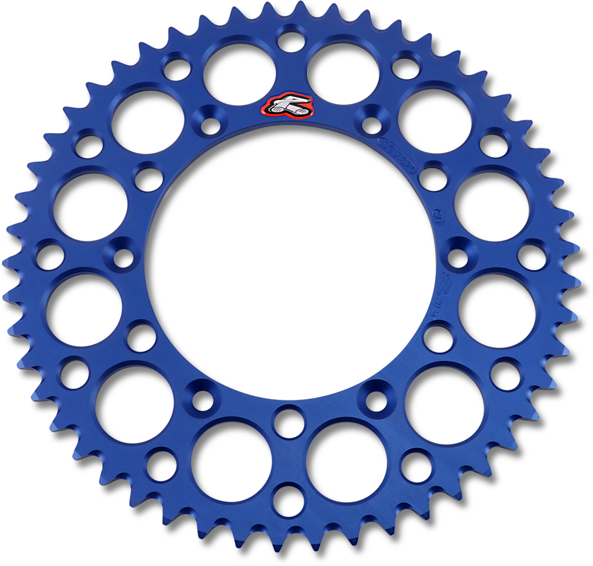 RENTHAL Sprocket - Yamaha - Blue - 50 Tooth 150U-520-50GBBU