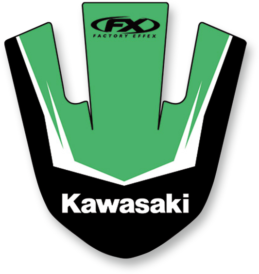 Gráfico del guardabarros delantero FACTORY EFFEX - Kawasaki 19-30128 
