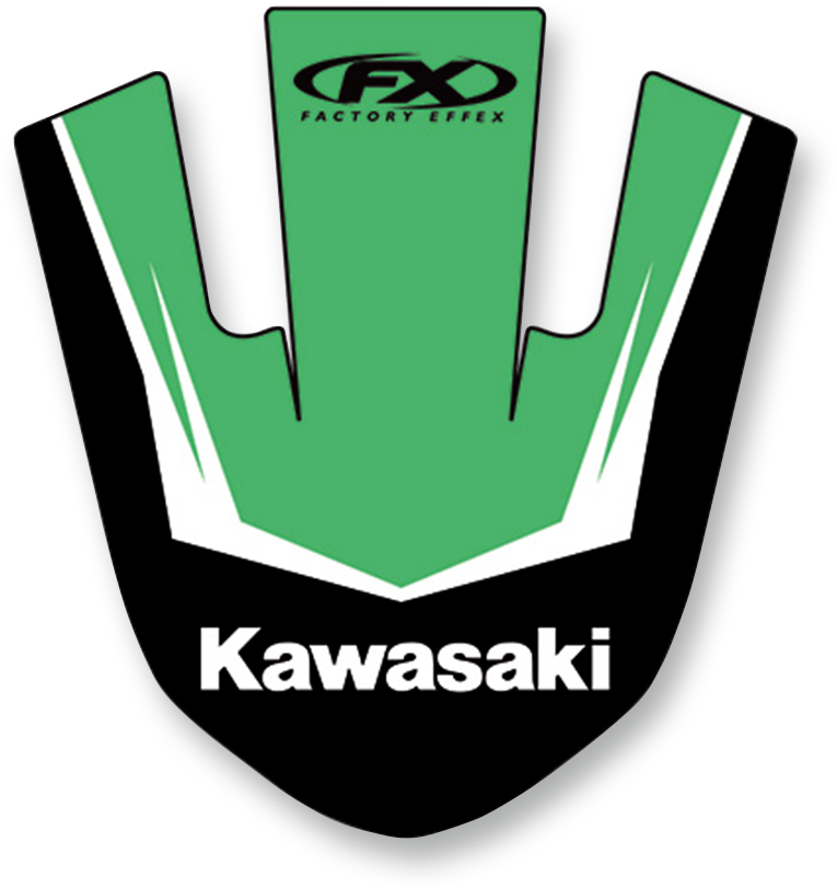 Gráfico de guardabarros delantero FACTORY EFFEX - Kawasaki 19-30120 