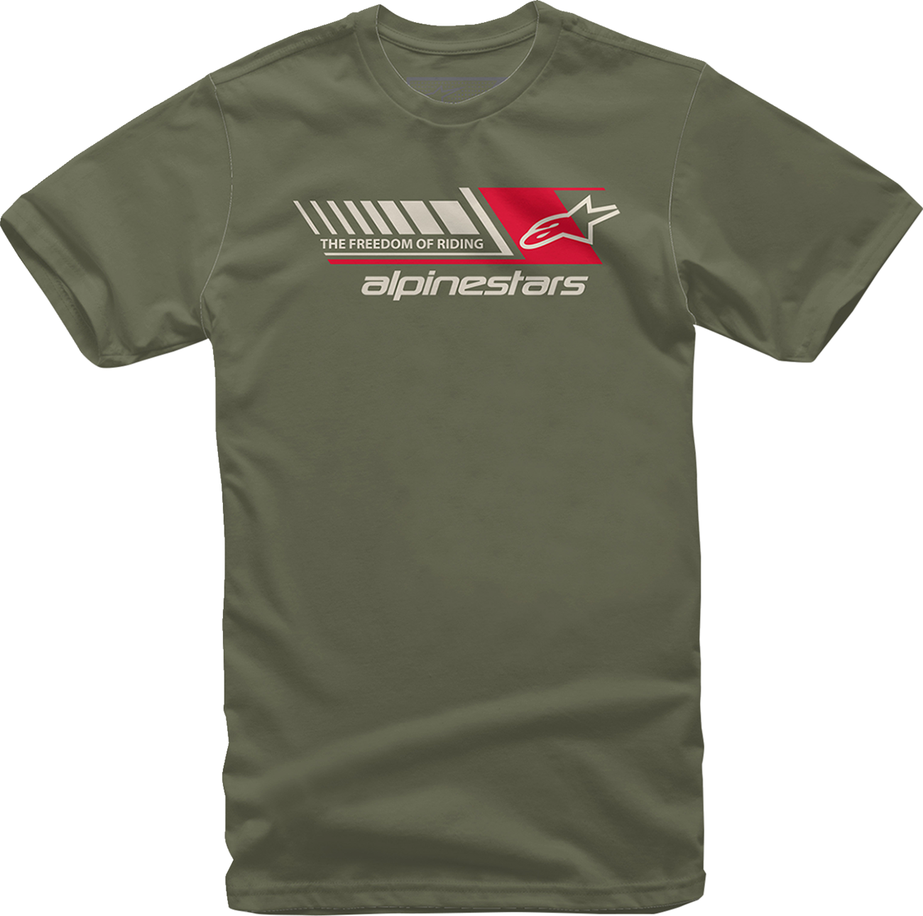 ALPINESTARS Solitaire T-Shirt - Military - 2XL 1232-722306902X