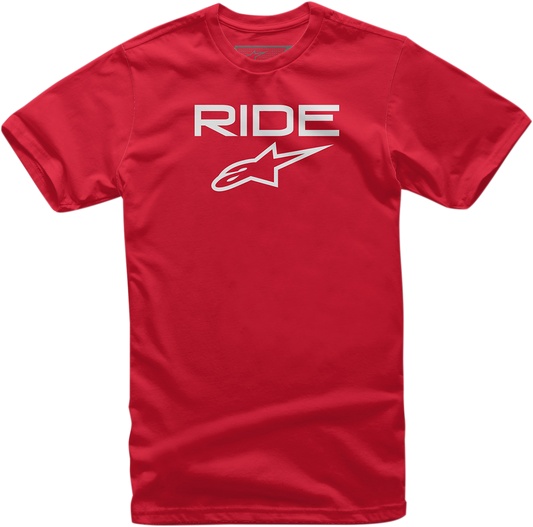 ALPINESTARS Ride 2.0 T-Shirt - Red/White - 2XL 10387200030202X