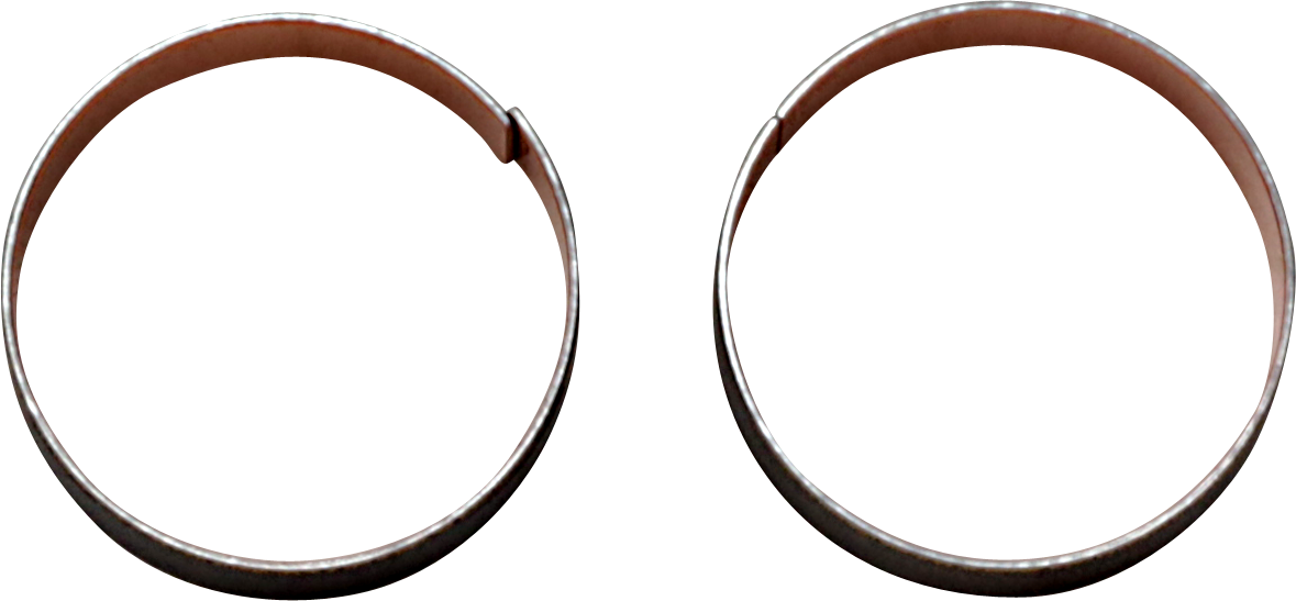 RACE TECH Buje de horquilla interior súper liso - 43 mm x 15 mm W x 1 mm T FMBI 43151 P 