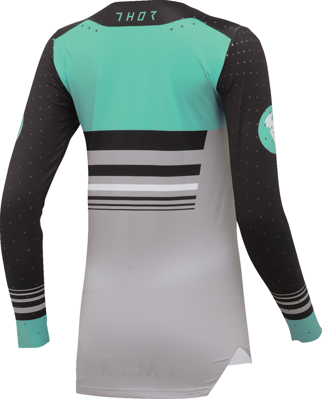 THOR Women's Prime Blaze Jersey - Black/Mint - XS 2911-0278