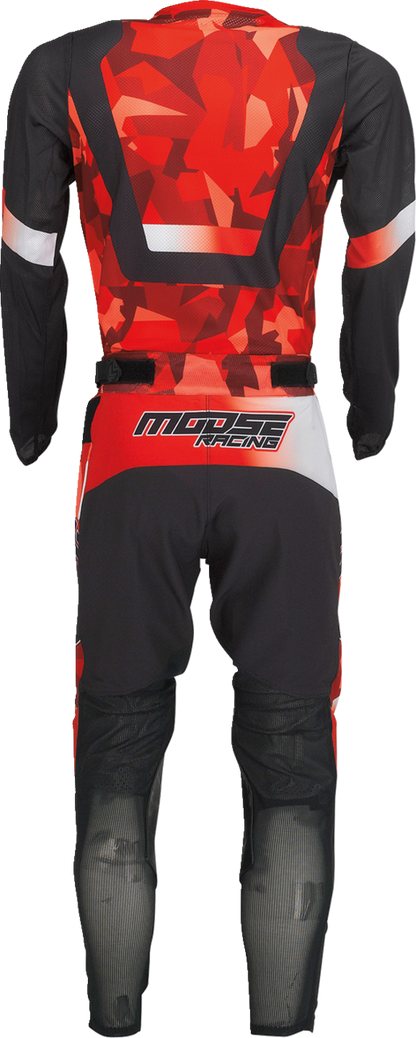 MOOSE RACING Sahara Pants - Red/Black - 36 2901-10382