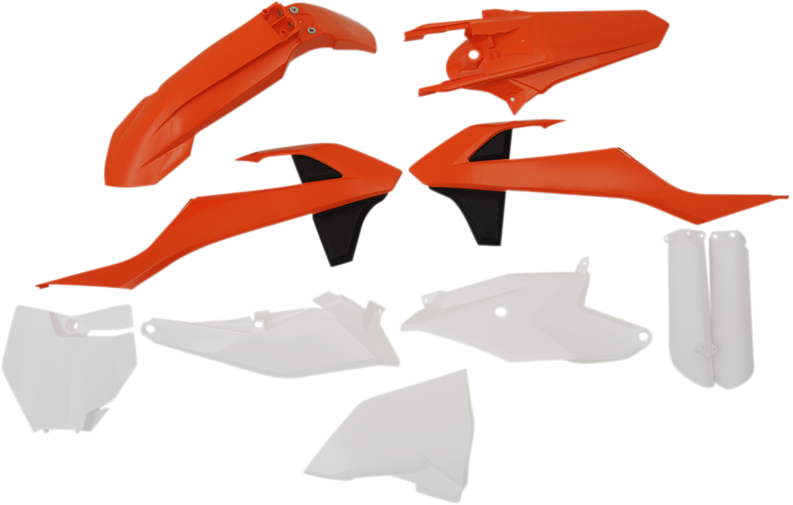 ACERBIS Full Replacement Body Kit - OEM Orange/White/Black 2686025909