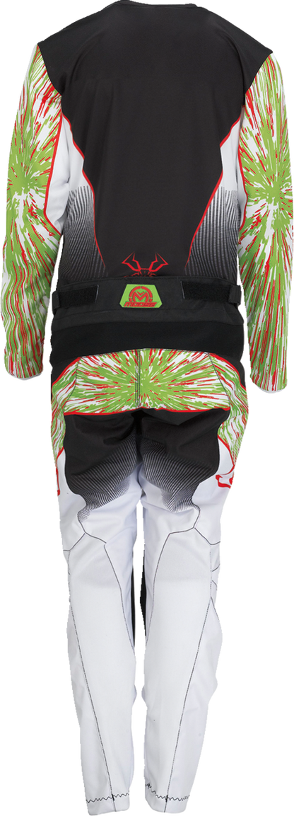 MOOSE RACING Pantalones Agroid para jóvenes - Verde/Rojo/Negro - 20 2903-2274 