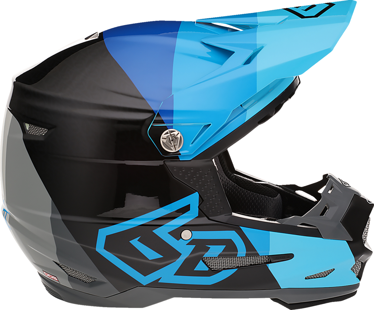 6D ATR-2 Helmet - Range - Blue - Medium 12-3106