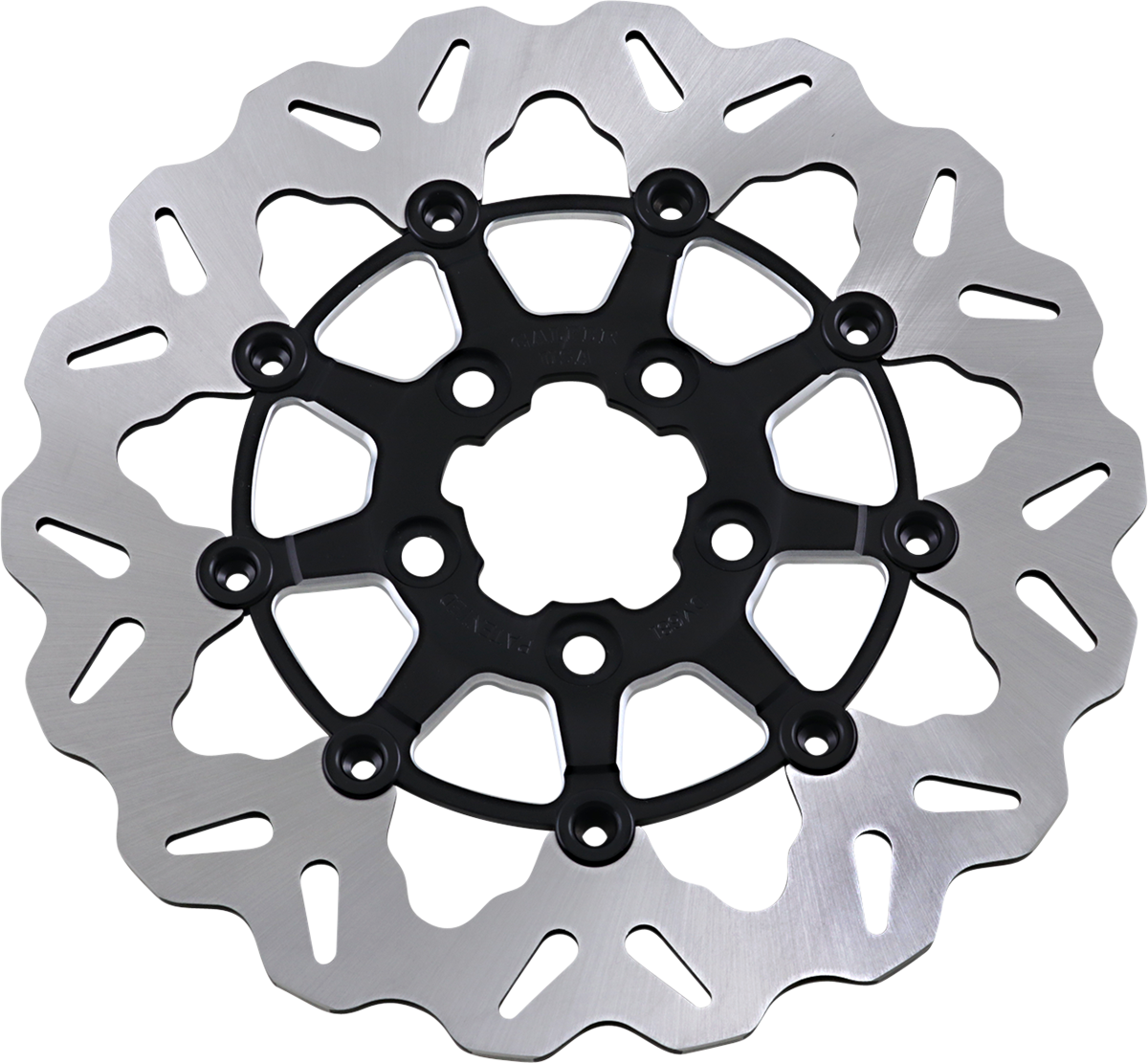 Rotor trasero GALFER Wave® - Portador negro ACT BLK/PORTADOR MECANIZADO DF681CW-C