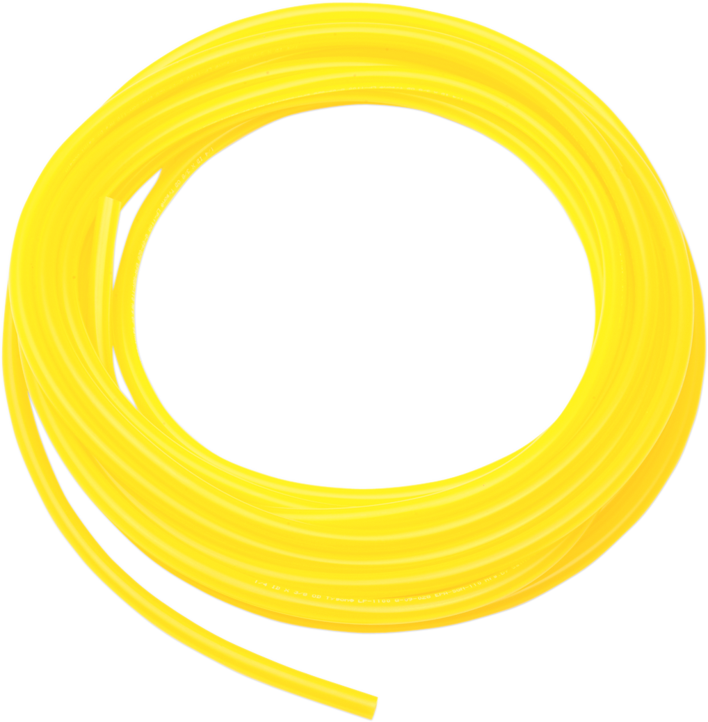 MOTION PRO Low Permeation Fuel Line - Yellow - 1/4" - 25' 12-1968