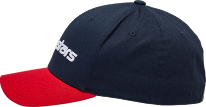 Gorro ALPINESTARS Linear - Azul marino/Rojo - Pequeño/Mediano 1230810057030SM 