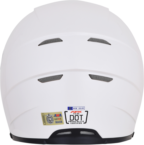 AFX FX-99 Helmet - Pearl White - Large 0101-11080