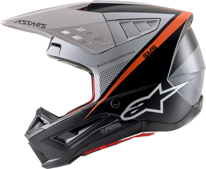 ALPINESTARS SM5 Helmet - Rayon - Black/White/Orange - Medium 8304121-1242-MD