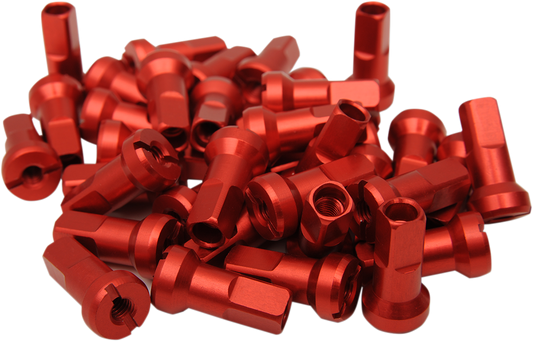 MOOSE RACING MX1 Nipple Set - Red - 9 Gauge 24-930