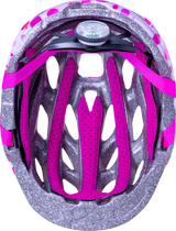 Casco iluminado KALI Child Chakra - Confeti - Rosa brillante - XS 221022124 