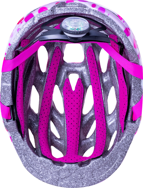 KALI Child Chakra Lighted Helmet - Confetti - Gloss Pink - XS 0221022124