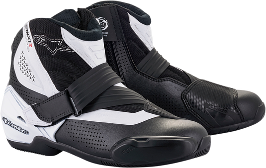 ALPINESTARS SMX1-R V2 Boots - Black/White - US 9 / EU 43 2224021-12-43