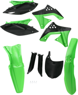 ACERBIS Full Replacement Body Kit - OEM Green/Black 2198050145