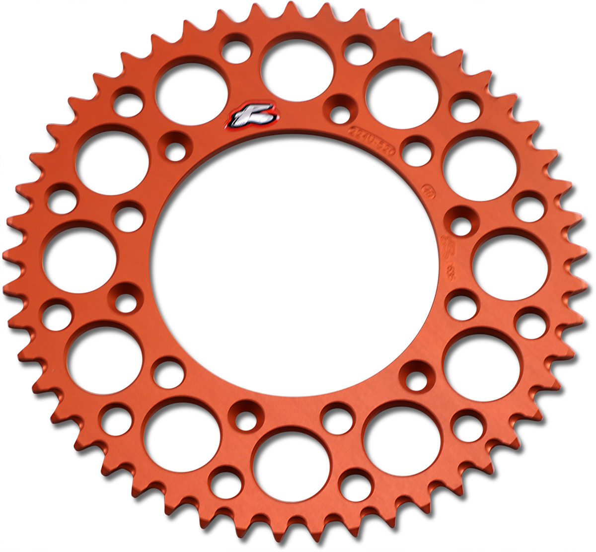 RENTHAL Sprocket - Orange - 49 Tooth 224U-520-49GPOR