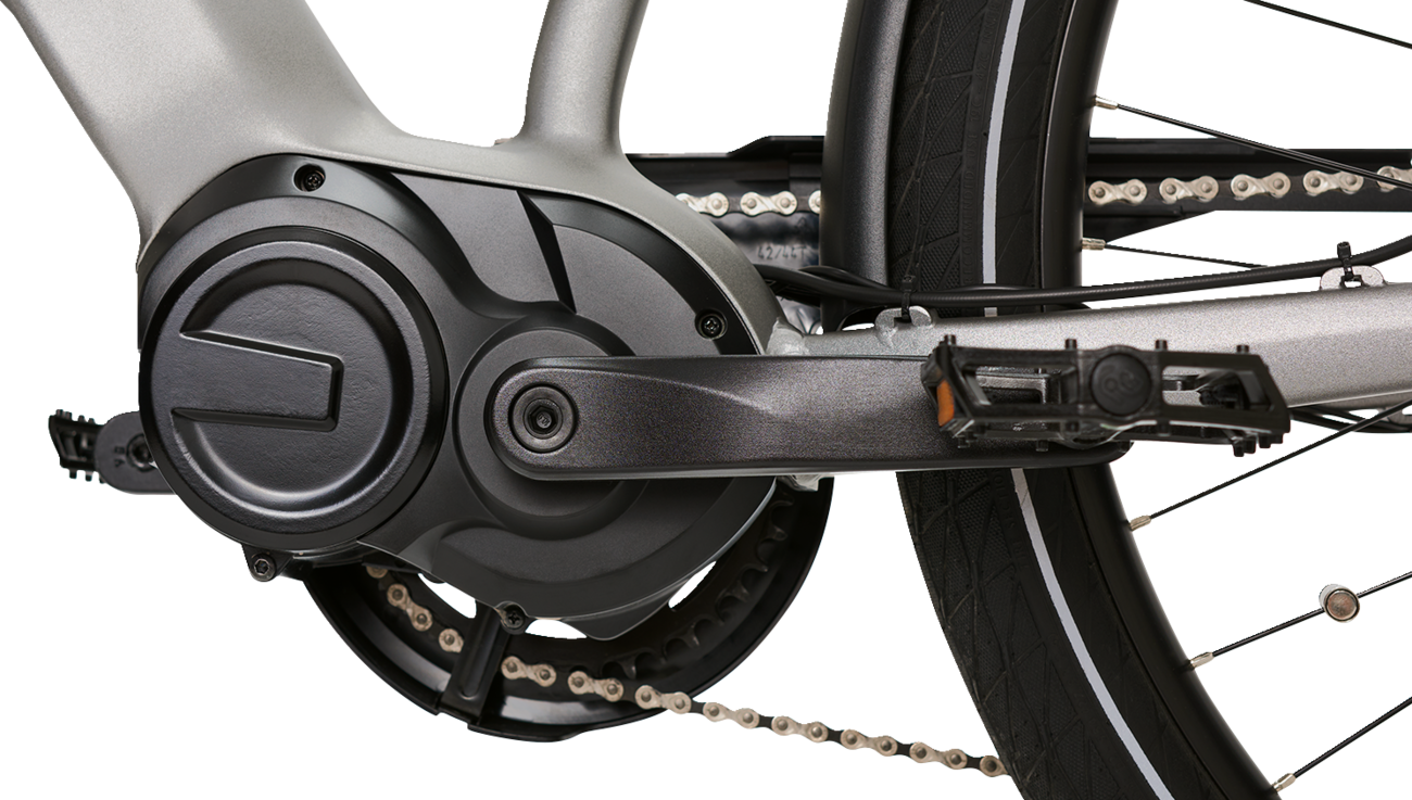 IGO ELECTRIC BIKES Discovery Yorkville LS E-Bike - Platinum - Hybrid  100-222-000