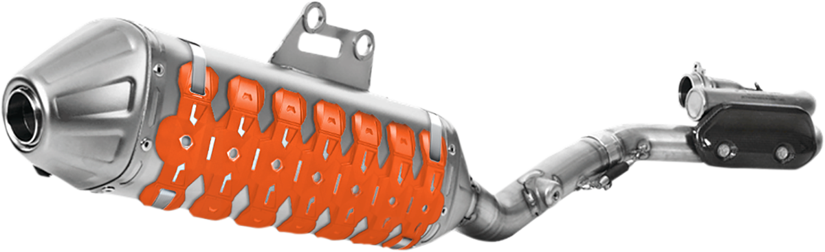 POLISPORT Armadillo Extreme Silencer Guard - Orange 8484100002