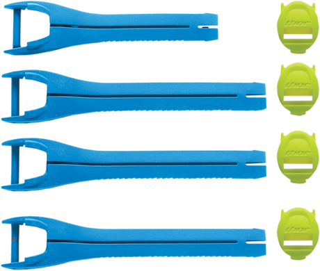 THOR Blitz XP MX Boot Straps - Blue - Size 7-9 3430-0870