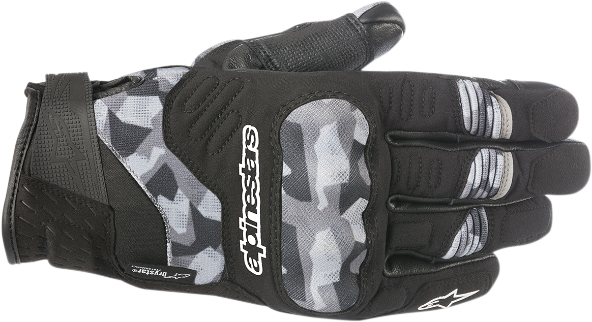 ALPINESTARS C-30 Drystar® Gloves - Black/Camo - 2XL 3528918-990-2X