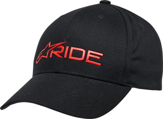 Gorro ALPINESTARS Ride 3.0 - Negro/Rojo - Talla única 1232-81030-1030 