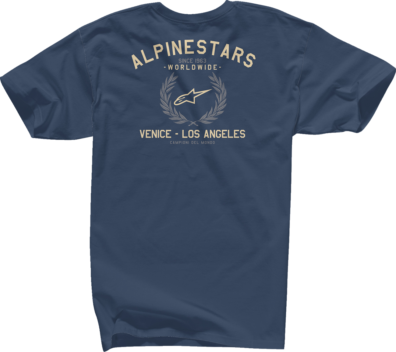 Camiseta ALPINESTARS Corona - Azul marino - 2XL 12137258070XXL