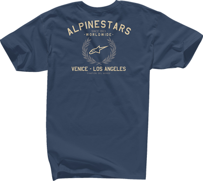 ALPINESTARS Wreath T-Shirt - Navy - Medium 12137258070M