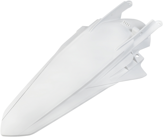 UFO MX Rear Fender - KTM White KT04091047