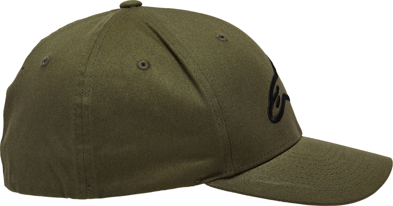 Gorro ALPINESTARS Ageless Curve - Militar/Negro - Pequeño/Mediano 1017810106910SM 