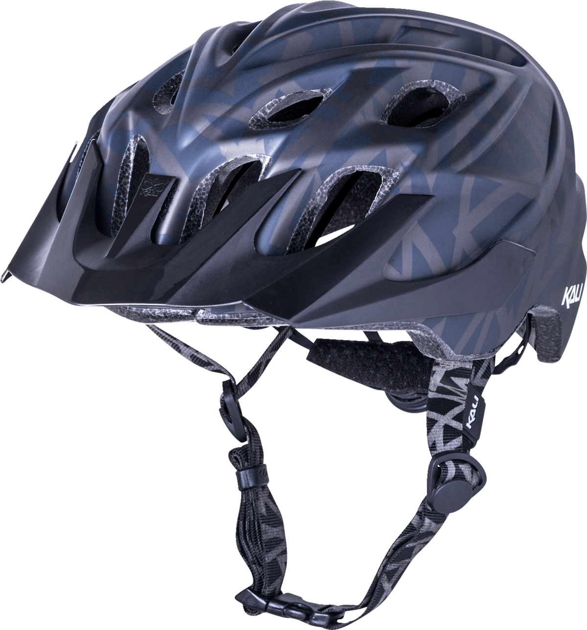 KALI Youth Chakra Plus Helmet - Pyramid - Matte Black 0221421112