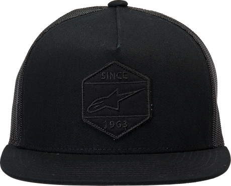 ALPINESTARS Bolt Trucker Hat - Black/Black - One Size 1213810141010OS