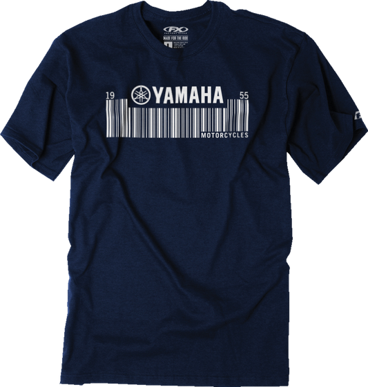 FACTORY EFFEX Camiseta codificada Yamaha - Azul marino - Grande 26-87214 