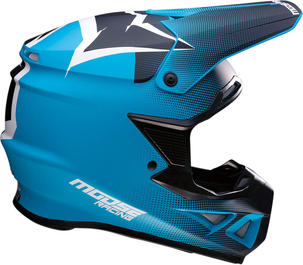 Casco MOOSE RACING FI - Agroid™ - MIPS® - Azul marino/Azul claro - Mediano 0110-6707