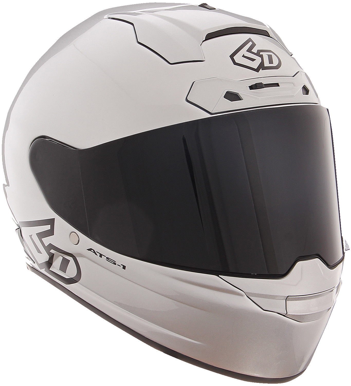 6D ATS-1R Helmet - Gloss Silver - 2XL 30-0999