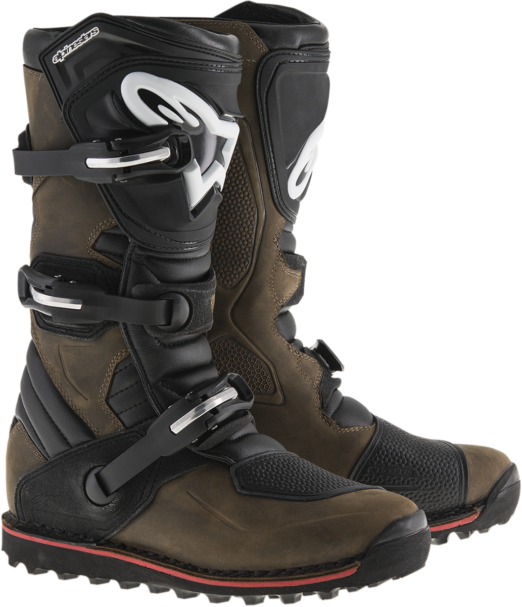 ALPINESTARS Tech-T Boots - Brown/Black - US 10 2004017-818-10