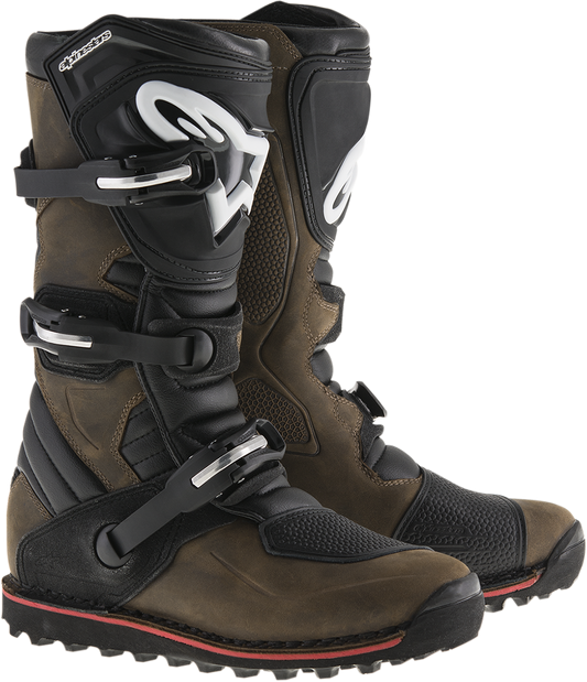 ALPINESTARS Tech-T Boots - Brown/Black - US 10 2004017-818-10