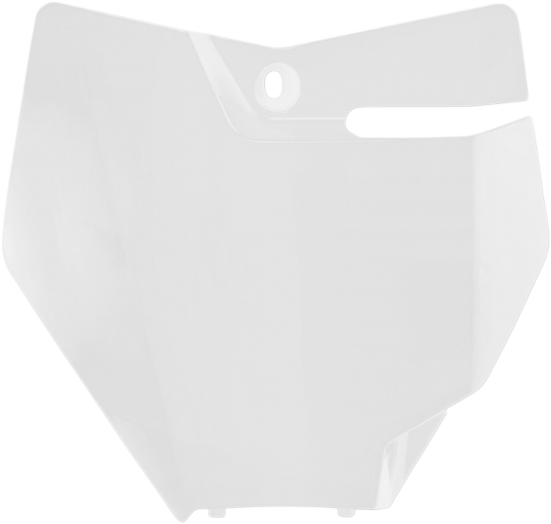 ACERBIS Front Number Plate - White 2685950002