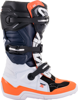Botas ALPINESTARS Tech 7S - Negro/Naranja/Blanco - US 7 2015017-1241-7 