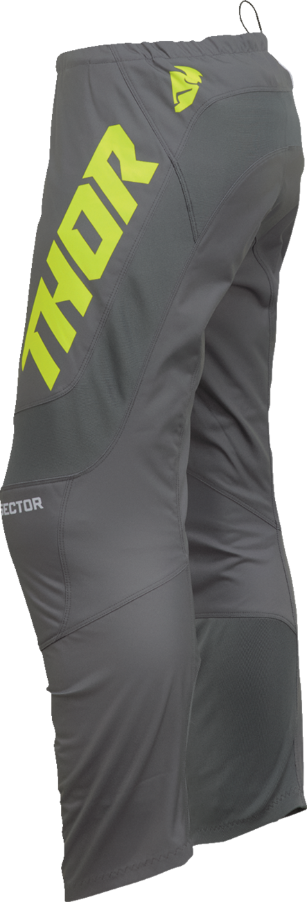 Pantalones THOR Youth Sector Checker - Gris/Verde - 20 2903-2434 