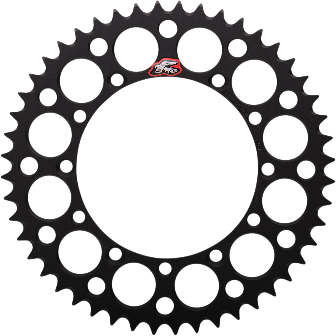 RENTHAL Sprocket - Black - 48 Tooth 112U-520-48GEBK