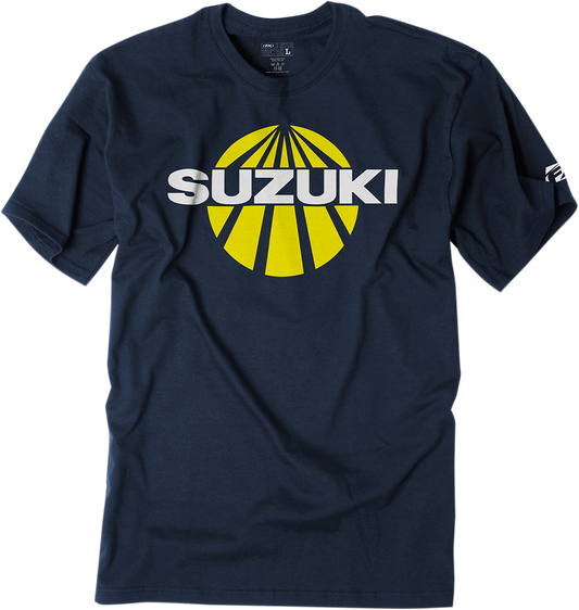 Camiseta FACTORY EFFEX Suzuki Sun - Azul marino - Mediana 19-87402 