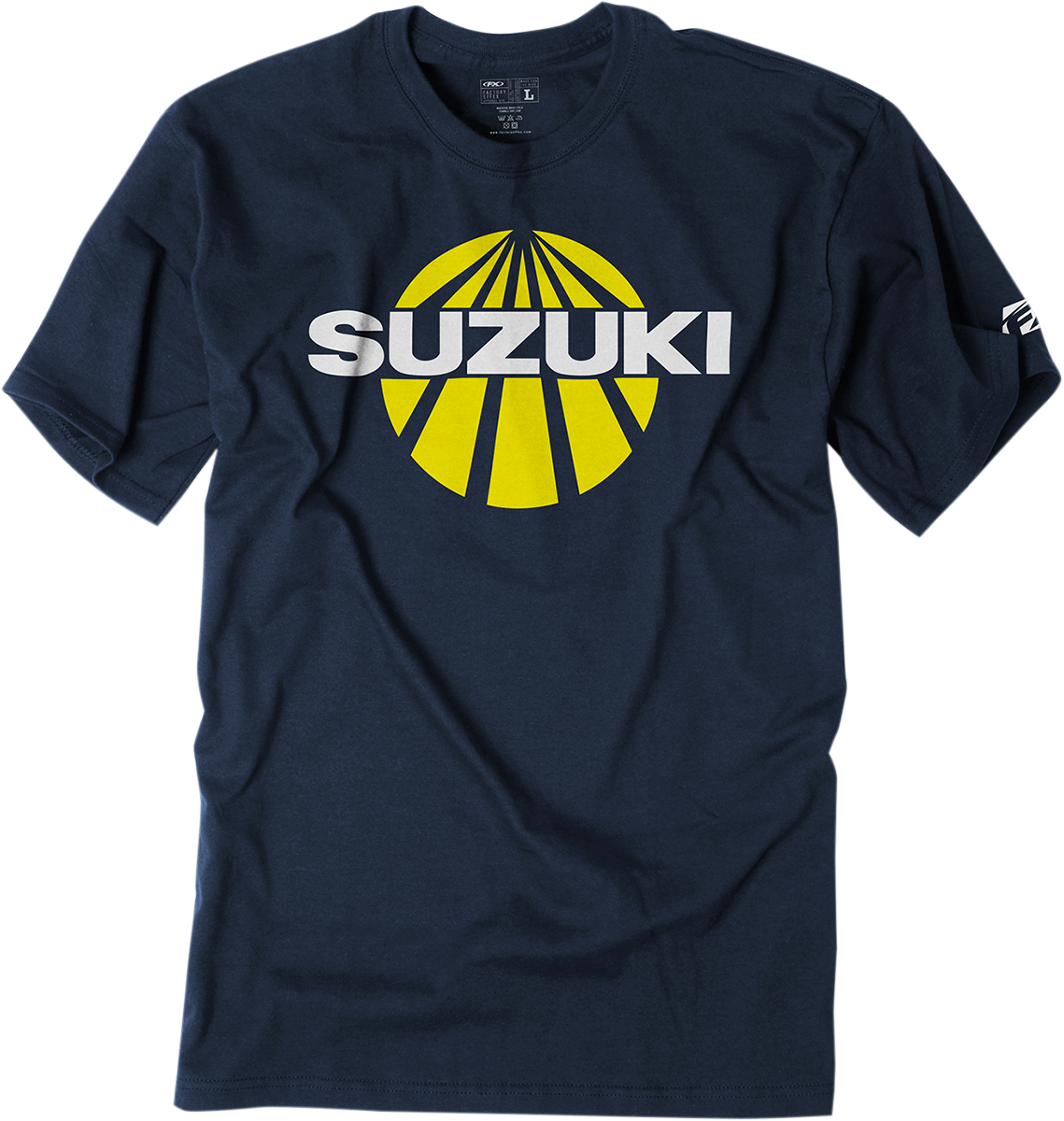 FACTORY EFFEX Suzuki Sun Camiseta - Azul marino - Grande 19-87404 
