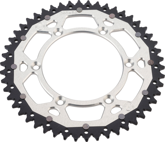 MOOSE RACING Dual Sprocket - Silver - 49 Tooth 1210-822-49-11X