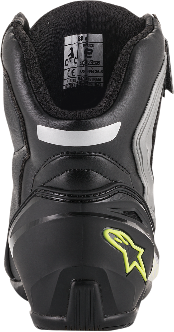 Zapatos de montar ALPINESTARS SP-1 v2 - Negro/Plata/Amarillo - US 6.5 / EU 40 251101815940 