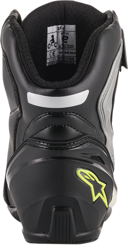 ALPINESTARS SP-1 v2 Riding Shoes - Black/Silver/Yellow - US 6.5 / EU 40 251101815940