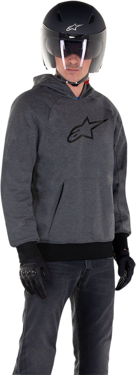 Sudadera con capucha ALPINESTARS Ageless - Gris - XL 4209221-9126-XL 