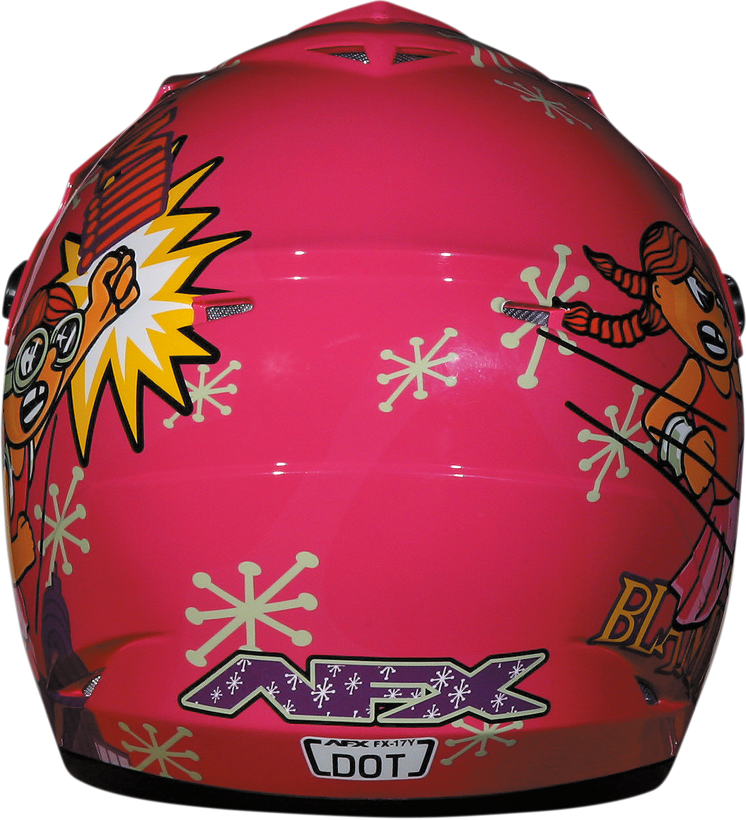 AFX FX-17Y Helmet - Rocket Girl - Small 0111-0578