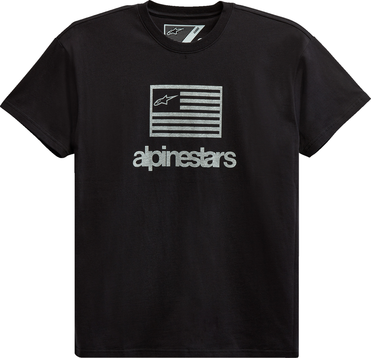 Camiseta con bandera de ALPINESTARS - Negro - Mediana 12137262010M